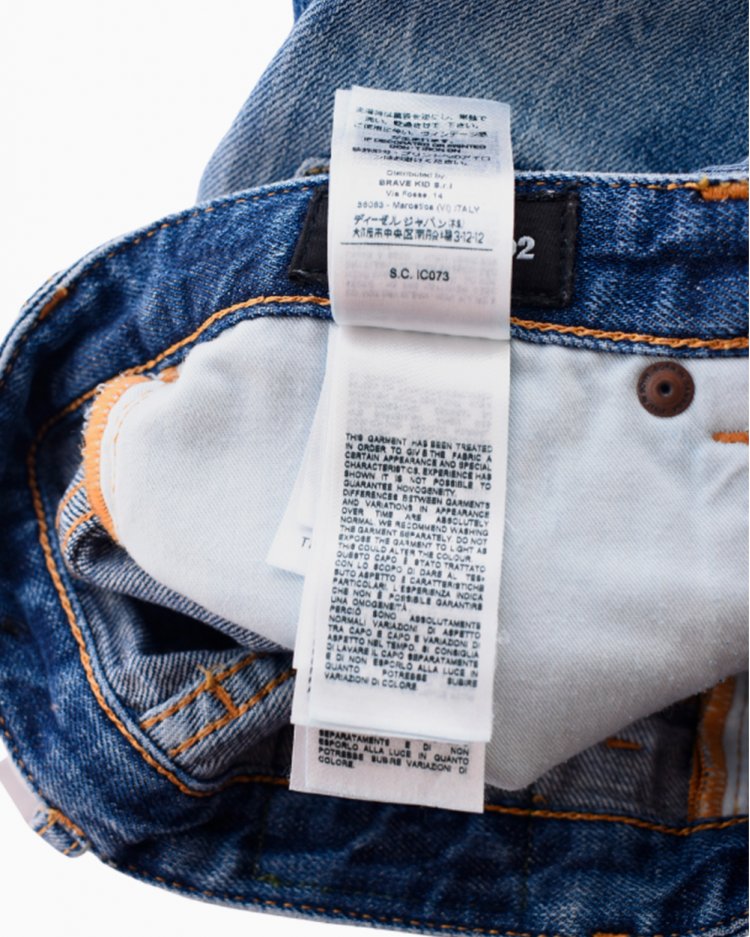 Calça Dsquarred2 Original Jeans Infantil